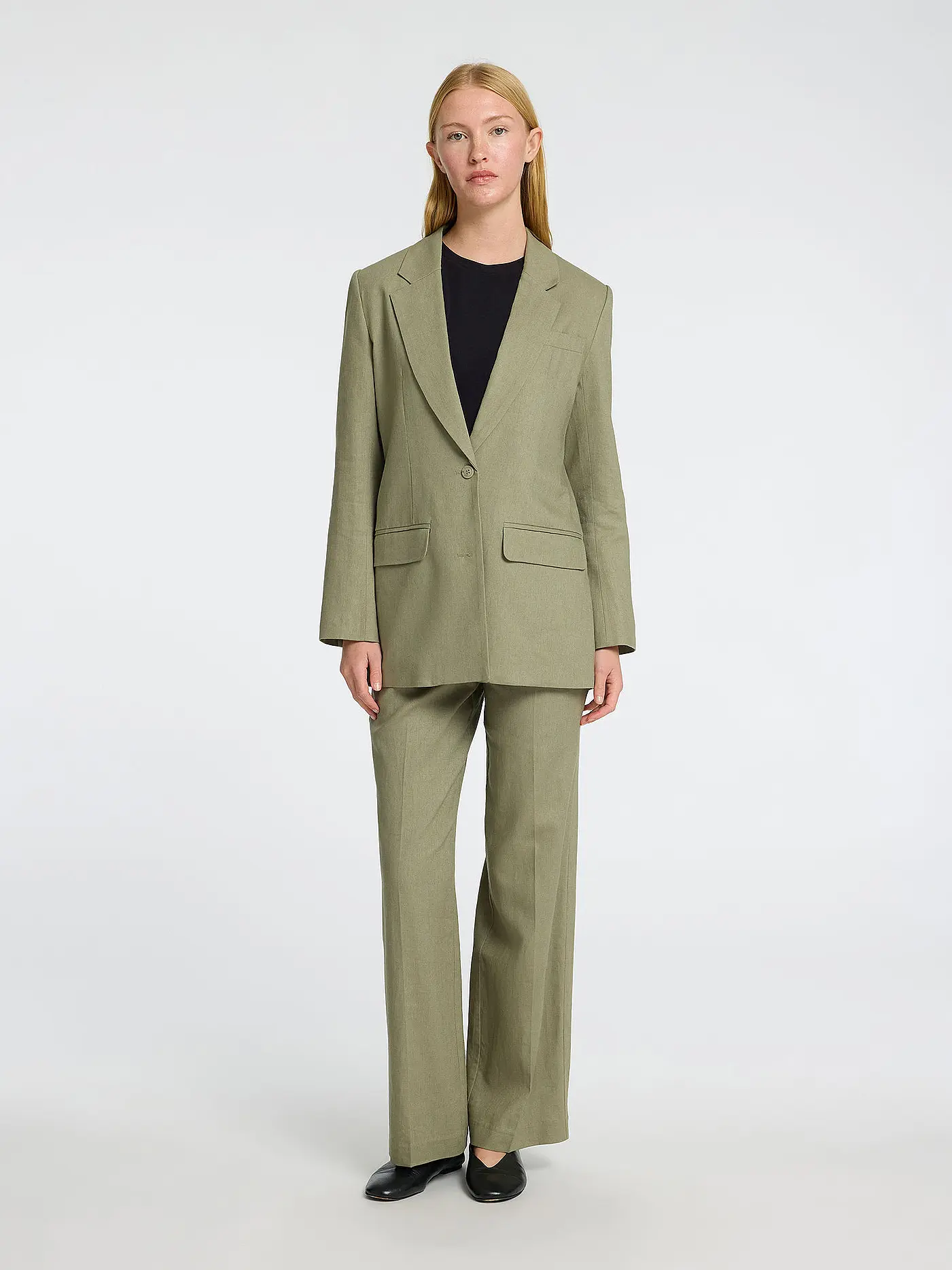 SELECTED FEMME | Blazer Relaxed Fit SLFTANIA-RITA | olive